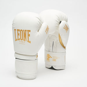 Guantoni Leone GN059W White&Gold-Combat Arena