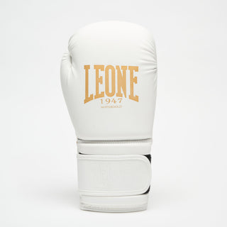 Guantoni Leone GN059W White&Gold-Combat Arena