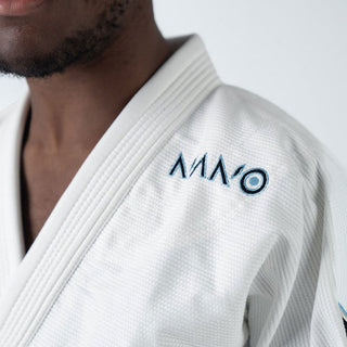 BJJ Gi Kingz Nano 3.0 IBJJF Bianco-Combat Arena