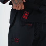 BJJ Gi Kingz Ultralight 2.0 IBJJF Schwarz