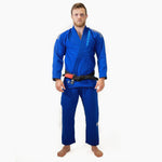 BJJ Gi Tatami Fightwear Estilo Black Label blu-grigio