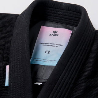 BJJ Gi donna Kingz Empowered Nero-Combat Arena