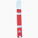 Cintura Adidas 6° Dan Rosso-Bianco