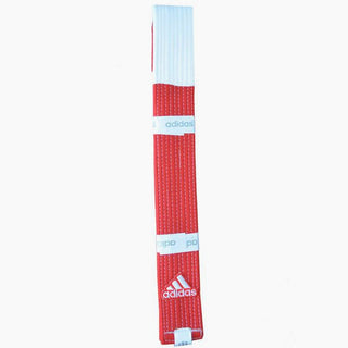 Cintura Adidas 6° Dan Rosso-Bianco