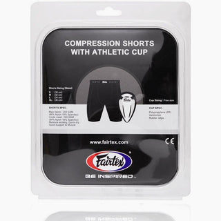 Conchiglia uomo Fairtex GC3 con pantaloncini a compressione