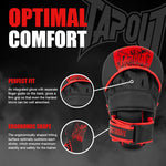 Guanti da passata Tapout Northgate Nero-Rosso-Combat Arena