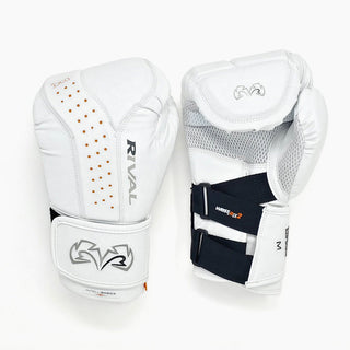 Guanti da sacco Rival RB10 Intelli-Shock Bianco-Combat Arena