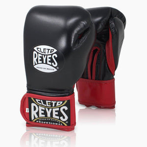 Guantoni Cleto Reyes Extra imbottitura CE8 Nero Rosso