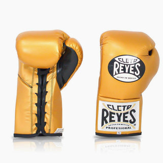 Guantoni Cleto Reyes Professional CB2 Oro con lacci