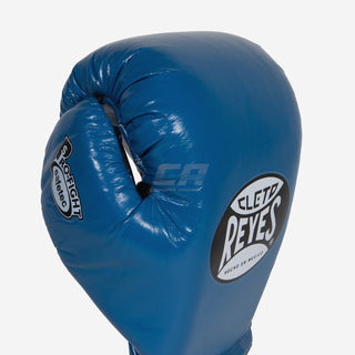 Guantoni Cleto Reyes Safetec CB4 Blu-nero con lacci-Combat Arena