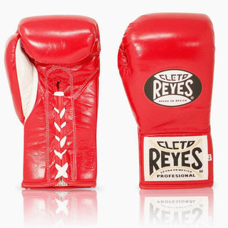 Guantoni Cleto Reyes Safetec CB4 Rosso con lacci