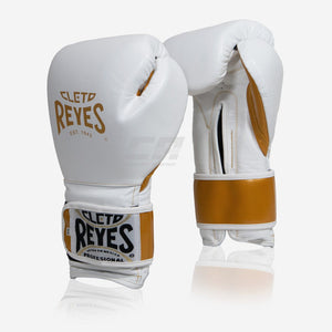 Guantoni Cleto Reyes Sparring CE6 Bianco-oro Edizione Speciale-Combat Arena