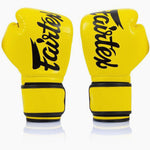 Guantoni Muay Thai Fairtex BGV14 Giallo