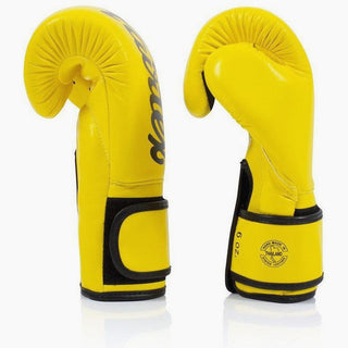 Guantoni Muay Thai Fairtex BGV14 Giallo