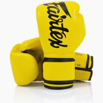 Guantoni Muay Thai Fairtex BGV14 Giallo