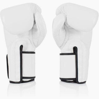 Guantoni Muay Thai Fairtex BGV5 Super Sparring Bianco