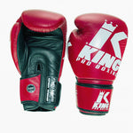 Guantoni Muay Thai King Platinum 4 Rosso