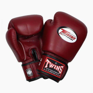 Muay Thai Handschuhe Twins Special BGVL3 Weinrot