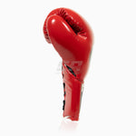 Boxhandschuhe Cleto Reyes Professionelle CB2 Rot-Schwarz mit Schnürsenkeln 