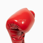 Boxhandschuhe Cleto Reyes Professionelle CB2 Rot-Schwarz mit Schnürsenkeln 