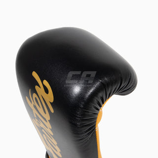 Muay Thai Handschuhe Fairtex Super Sparring BGV18 Schwarz-Gold