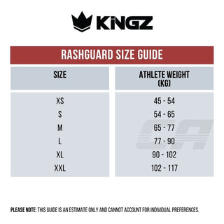 Rashguard kurzärmeliger No-Gi Kingz Draft