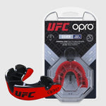 Paradenti bambino Opro X UFC Silver Rosso-nero-Combat Arena