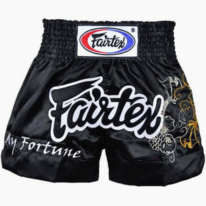 Pantaloncini kick-thai Fairtex BS0639 My Fortune Nero