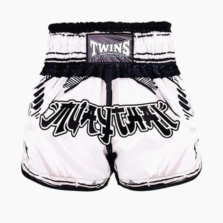 Kick-Thai Shorts Twins Special Comic Weiß