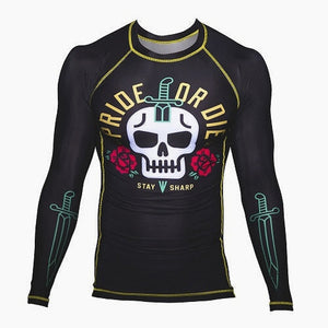 Rashguard Pride or Die Stay Sharp