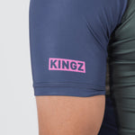 Rashguard maniche corte No-Gi Kingz Draft-Combat Arena