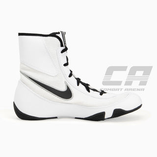 Scarpe da Boxe Nike Machomai Bianco-Nero-Combat Arena