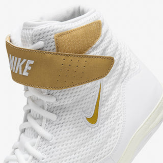 Scarpe da Lotta-Wrestling Nike Inflict 3 Bianco-Oro-Combat Arena