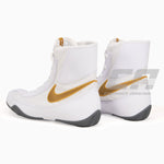 Scarpe da boxe Nike Machomai Bianco-Oro-Combat Arena