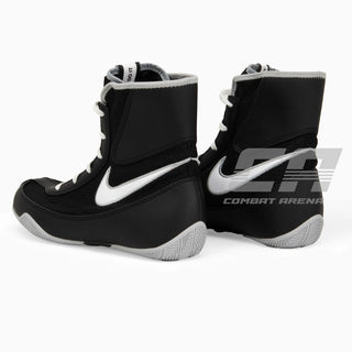 Scarpe da boxe Nike Machomai Nero-Bianco-Combat Arena