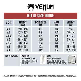 BJJ Gi Venum Klassisch 2.0