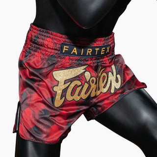 Pantaloncini kick-thai Fairtex BS1919 Fire Prism-Combat Arena