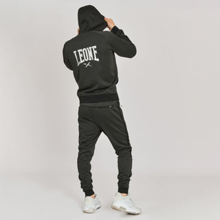 Sweatshirt Leone Melange ABX611 mit Haube