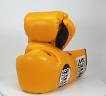 Boxhandschuhe Cleto Reyes Professional CB2 **Gelb** mit Schnürsenkeln