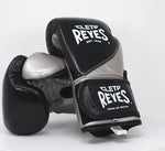 Boxhandschuhe Cleto Reyes High Precision Training CE7 Schwarz-Silber