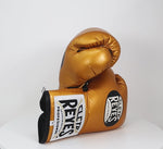 Boxhandschuhe Cleto Reyes Professional CB2 Gold mit Schnürung