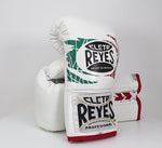 Boxhandschuhe Cleto Reyes Professional CB2 in mexikanischen Farben mit Schnürsenkeln