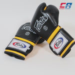 Boxhandschuhe Fairtex Mexikanischer Stil BGV9 Schwarz-Gelb