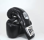 Boxhandschuhe Cleto Reyes Professional CB2 Schwarz mit Schnürsenkeln