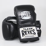 Boxhandschuhe <b>Cleto Reyes Safetec CB4</b> Schwarz mit Schnürsenkeln