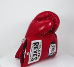 Boxhandschuhe Cleto Reyes Professional CB2 Rot mit Schnürsenkeln