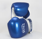 Boxhandschuhe Cleto Reyes High Precision Training CE7 Blau-Weiß