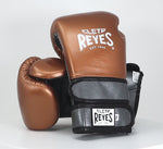 Boxhandschuhe Cleto Reyes Hero Double Loop CE5 Bronze