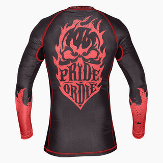 Rashguard Pride or Die Reckless Fire-Combat Arena