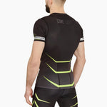 Rashguard a compressione Leone Revo Fluo AB927F-Combat Arena